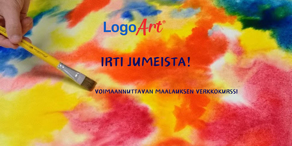 IRTI JUMEISTA!   by LogoArt® -taideterapia